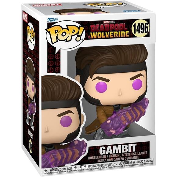 Funko Pop! Marvel: Deadpool & Wolverine - Gambit # 1496 - Picture 1 of 2